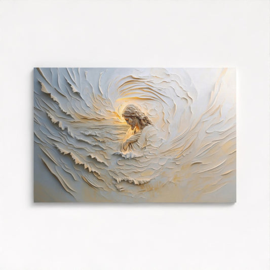 La fe sobre el miedo - Lienzo estirado