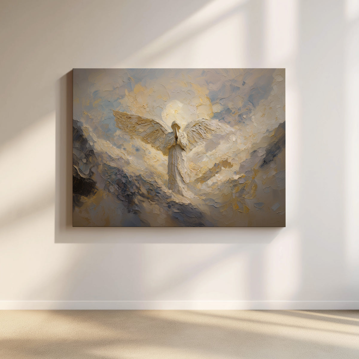 Guardian Angel - Float Frame Canvas
