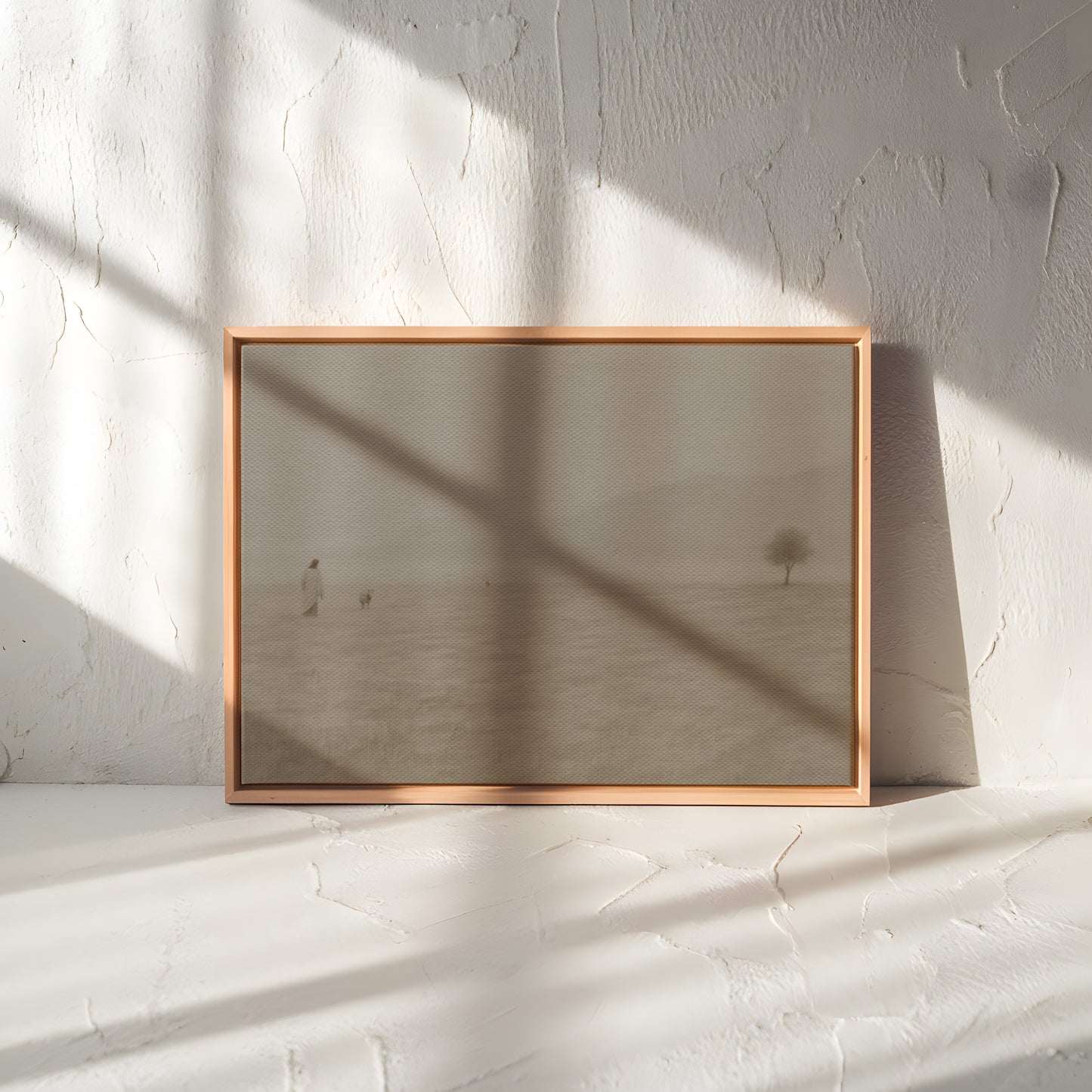 Jesus Leaves the 99 Vintage - Float Frame Canvas