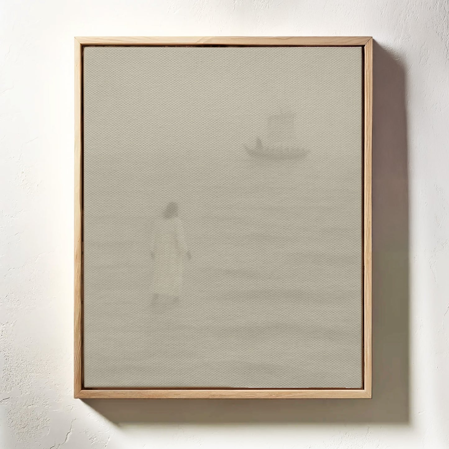 Jesus Walks on Water Vintage Portrait - Float Frame Canvas