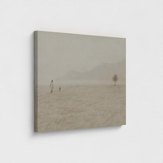 Jesús deja el 99 Vintage - Lienzo estirado