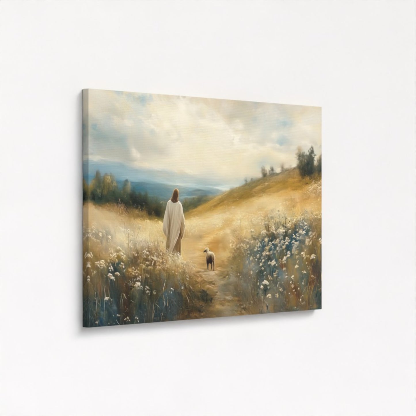 Lost Lamb - Stretched Canvas