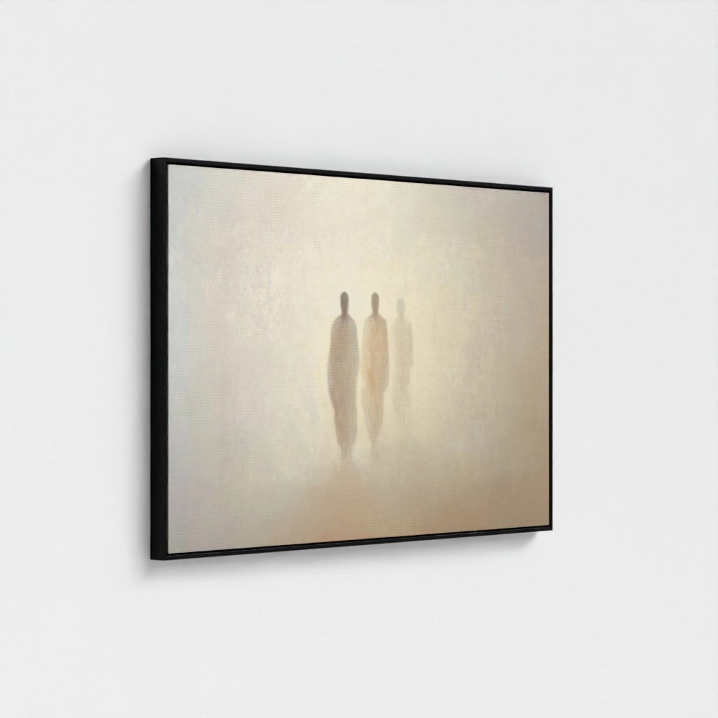 Road to Emmaus - Minimalist Abstract - Float Frame Canvas