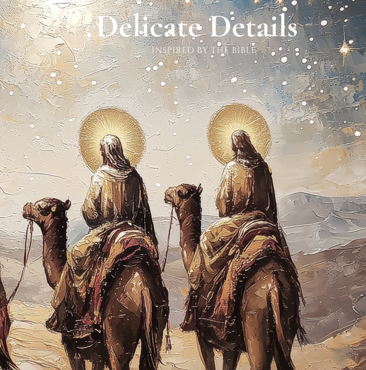 Natividad de los Reyes Magos - Lienzo estirado