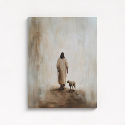 Jesús deja el 99 Vintage - Lienzo estirado
