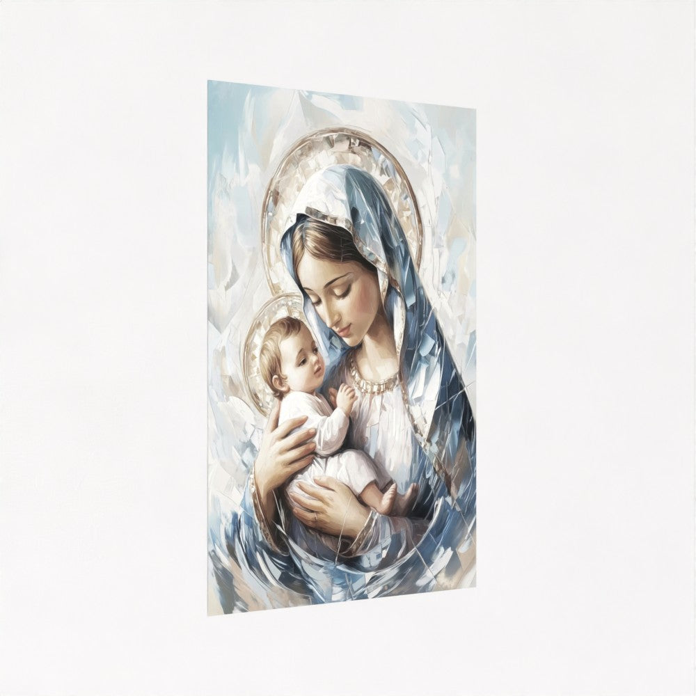 Virgen María y el Niño Jesús - Impresión