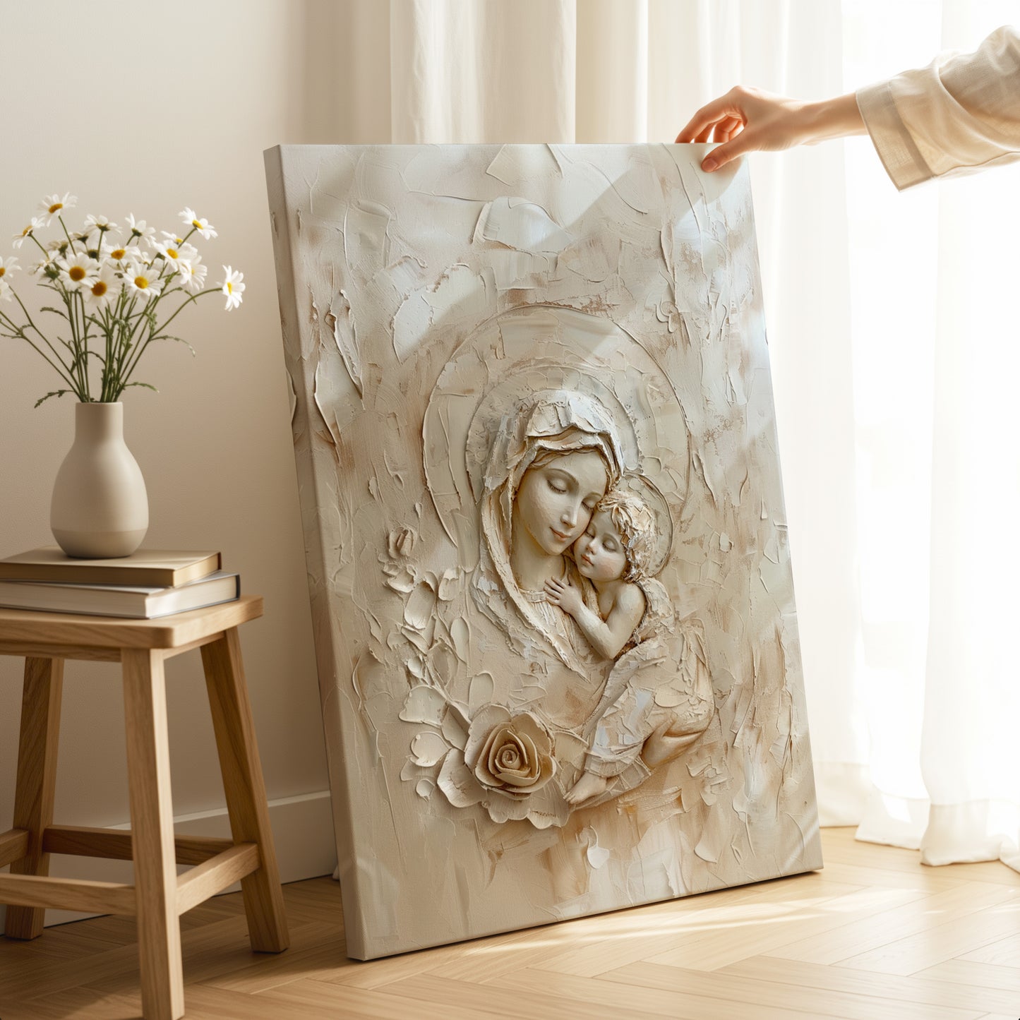 Blessed Virgin Mary - Mother of God - Stretched Canvas