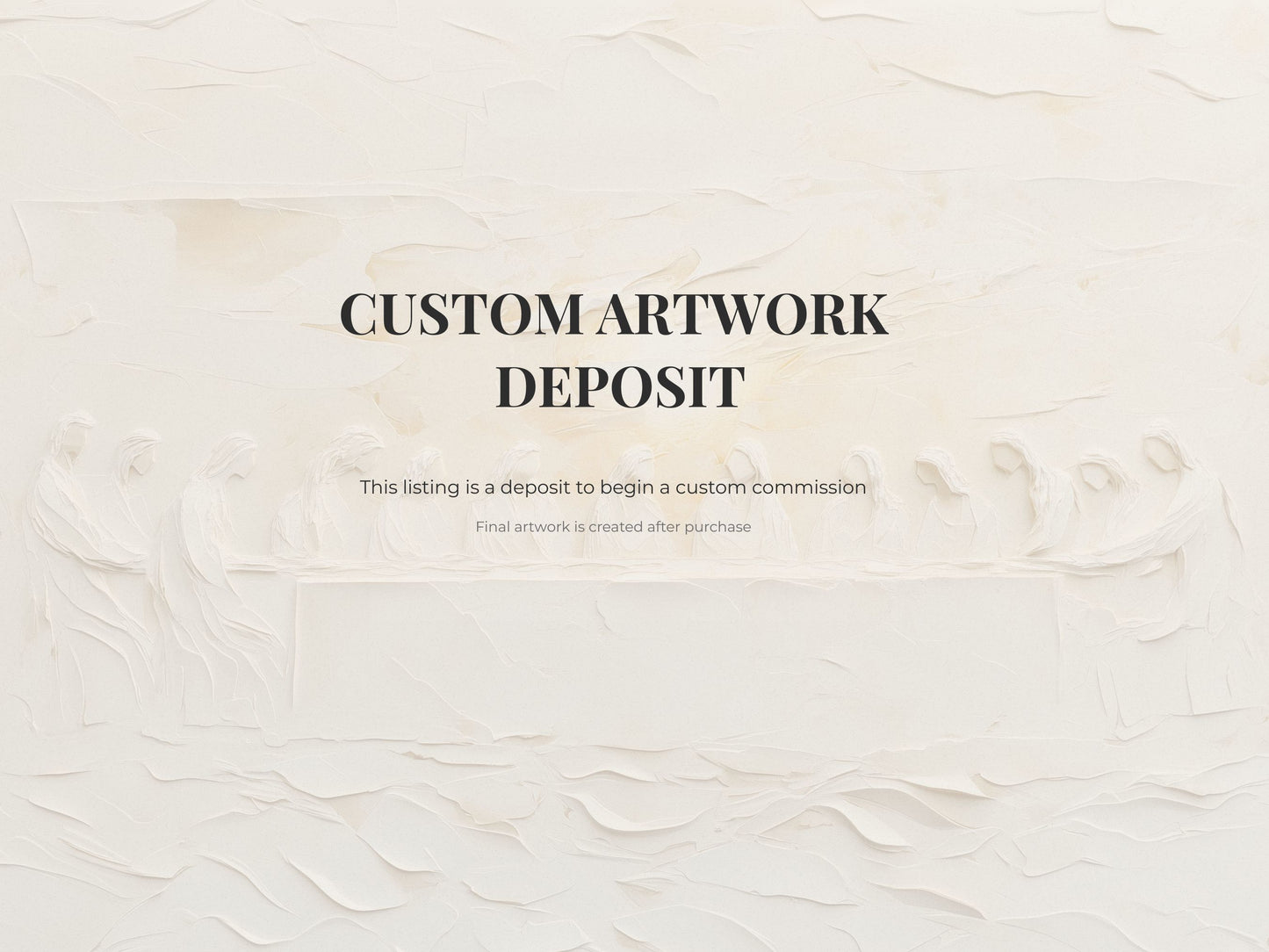 Custom Christian Artwork Deposit – Commission Request (Start Here)