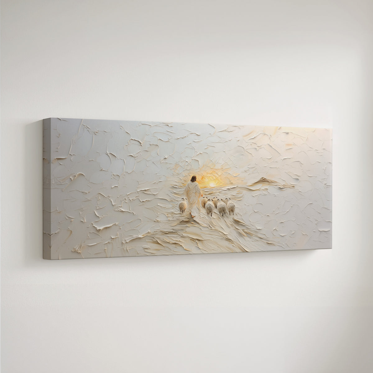 Good Shepherd Jesus Wall Art -  Stretched Canvas