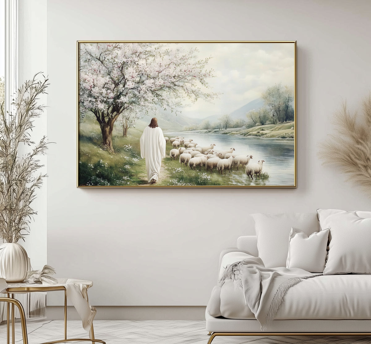 Psalm 23 - Stretched Canvas