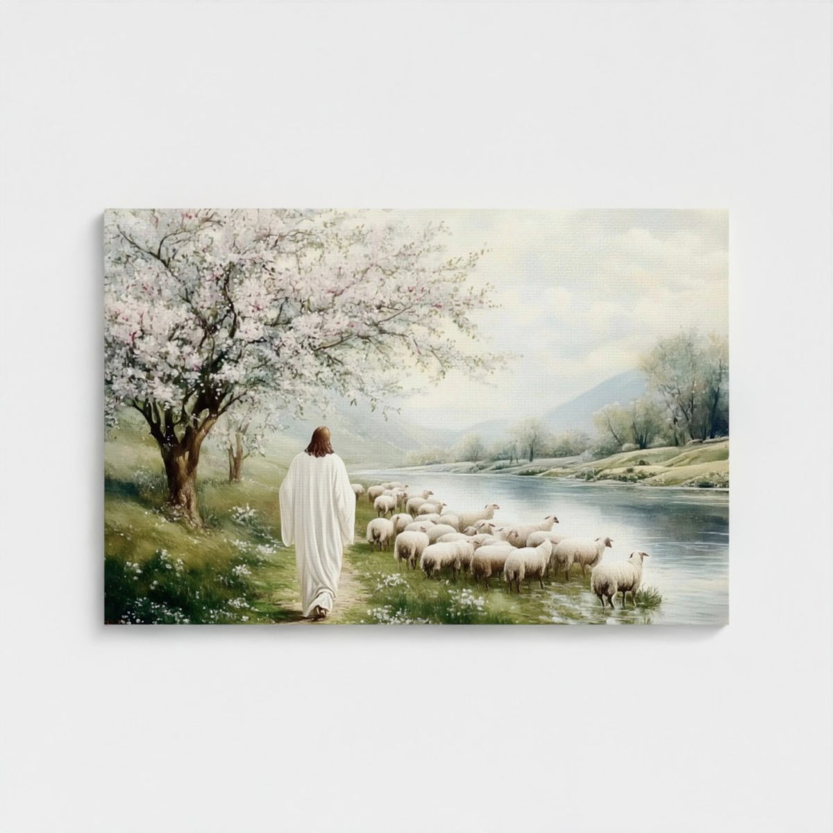 Psalm 23 - Stretched Canvas
