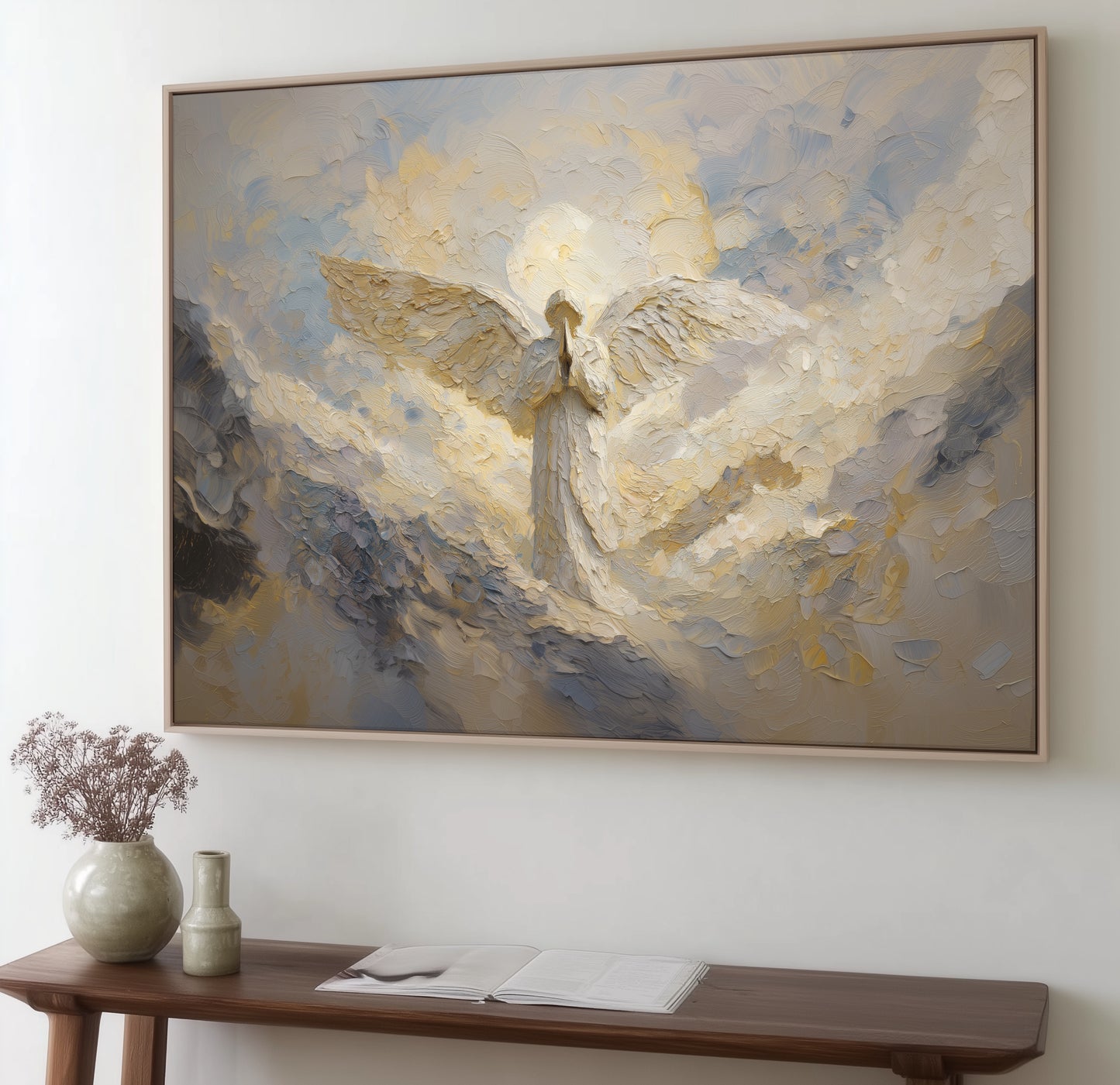 Guardian Angel - Float Frame Canvas