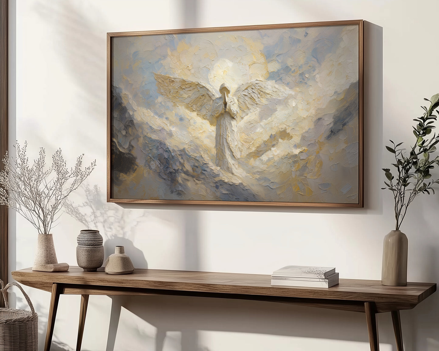 Guardian Angel - Float Frame Canvas