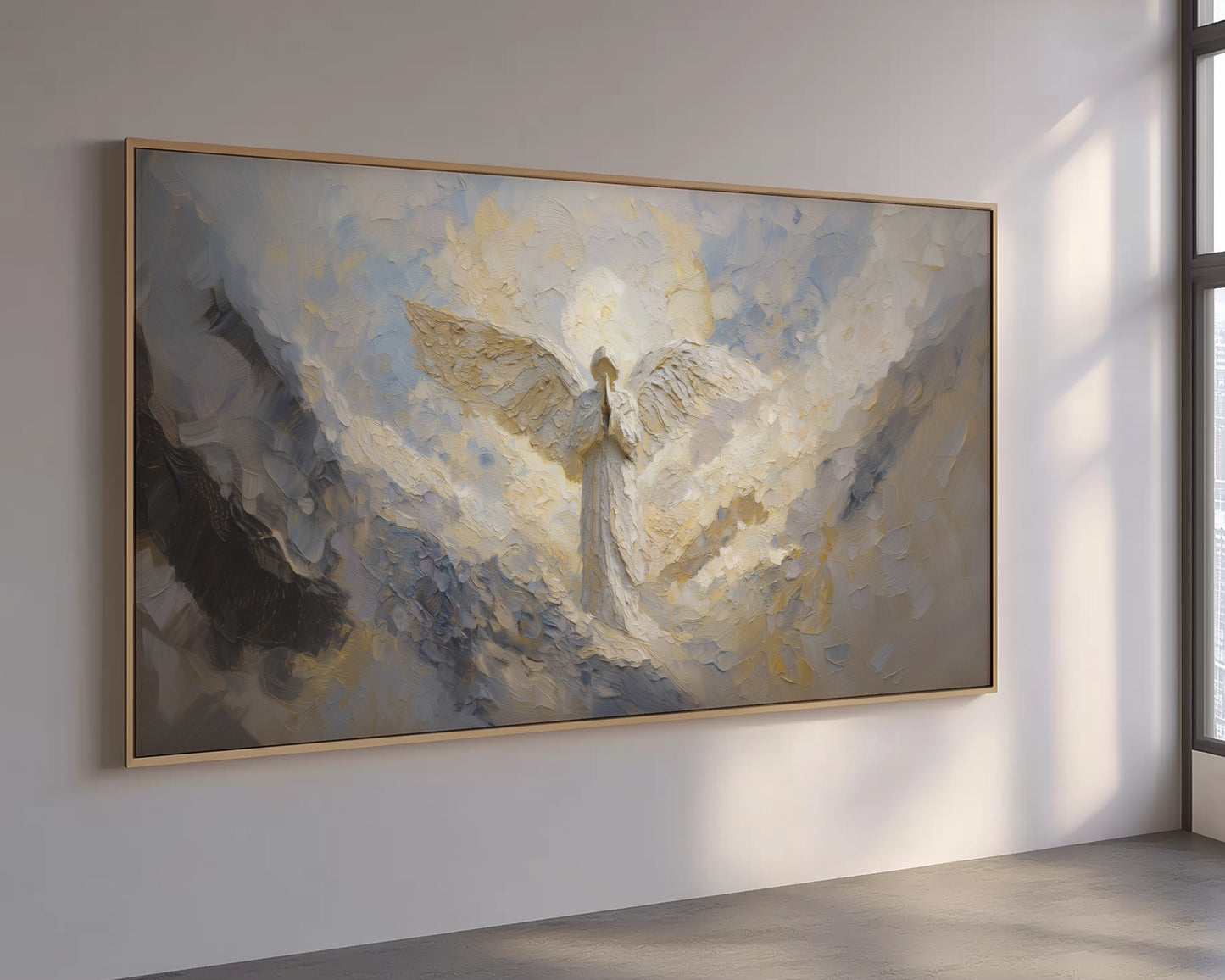 Guardian Angel - Float Frame Canvas