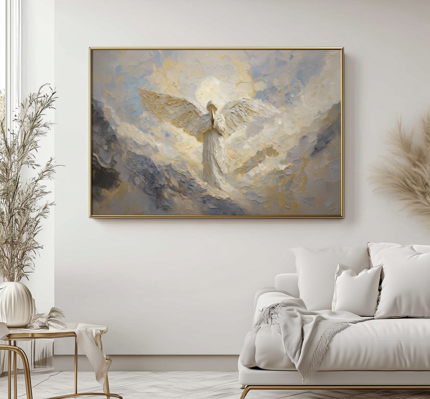 Ángel de la guarda - Lienzo estirado