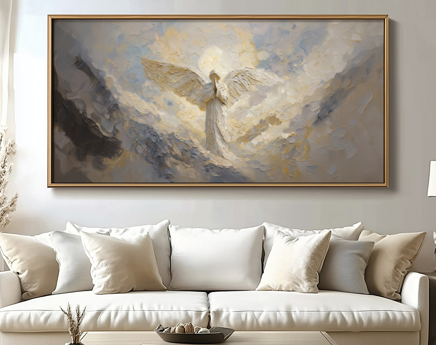 Guardian Angel - Float Frame Canvas
