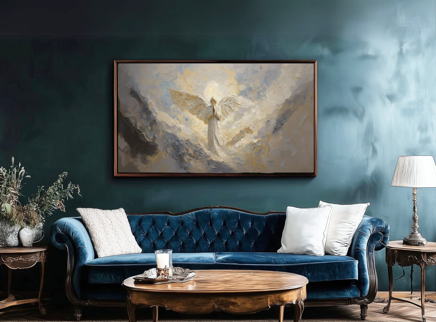 Guardian Angel - Float Frame Canvas