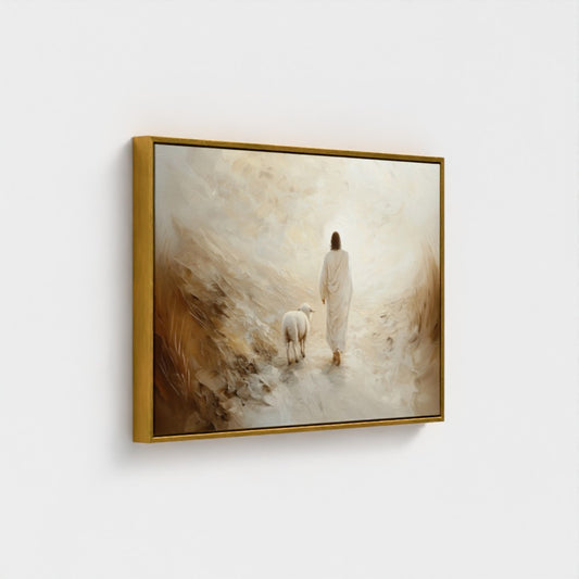 Jesus Wall Art - He Leaves the 99