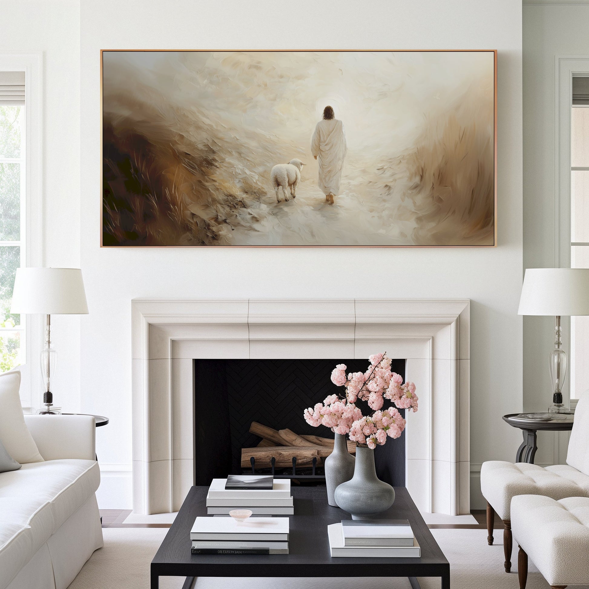 Jesus Wall Art - Lost Lamb 1