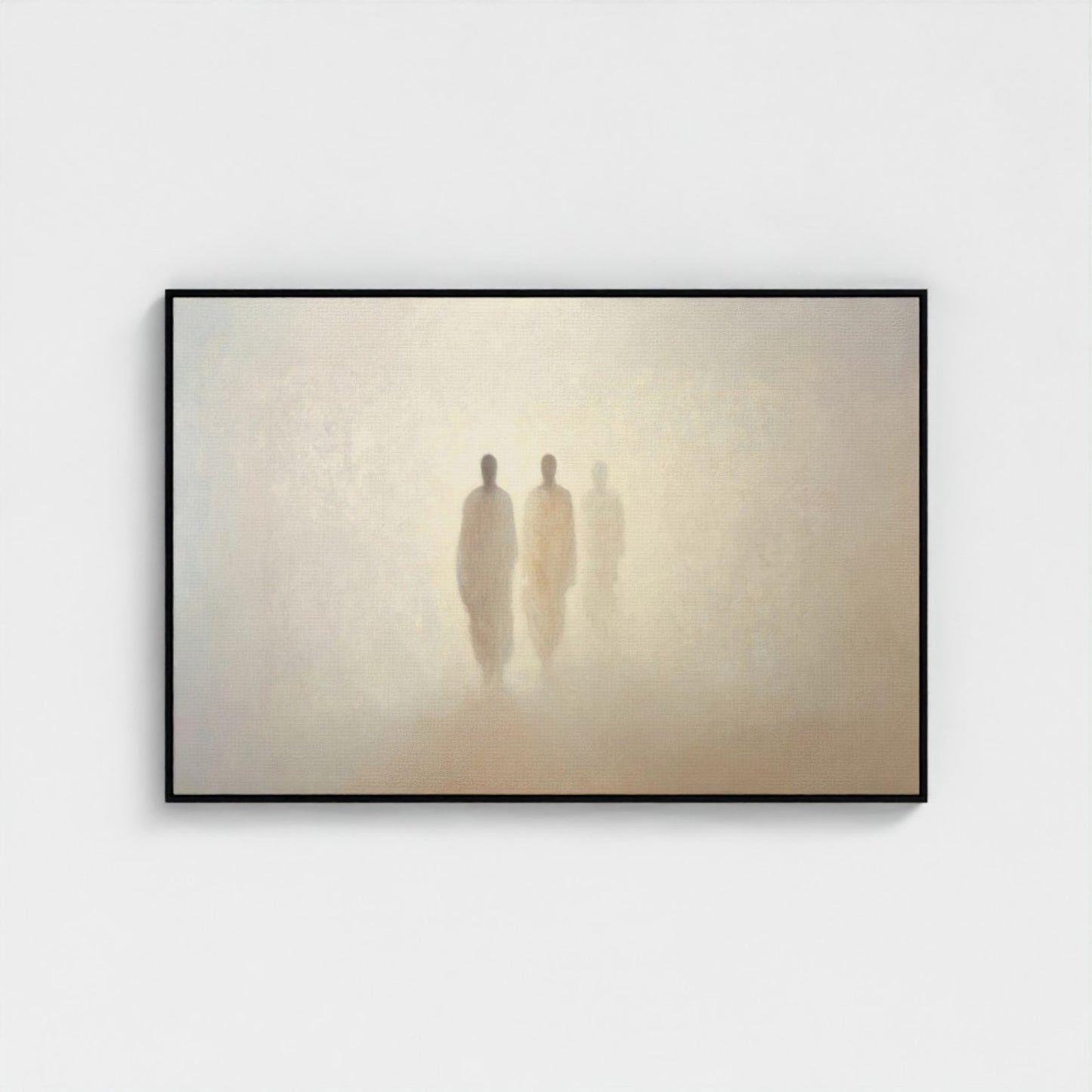 Road to Emmaus  - Minimalist Abstract - Float Frame Canvas