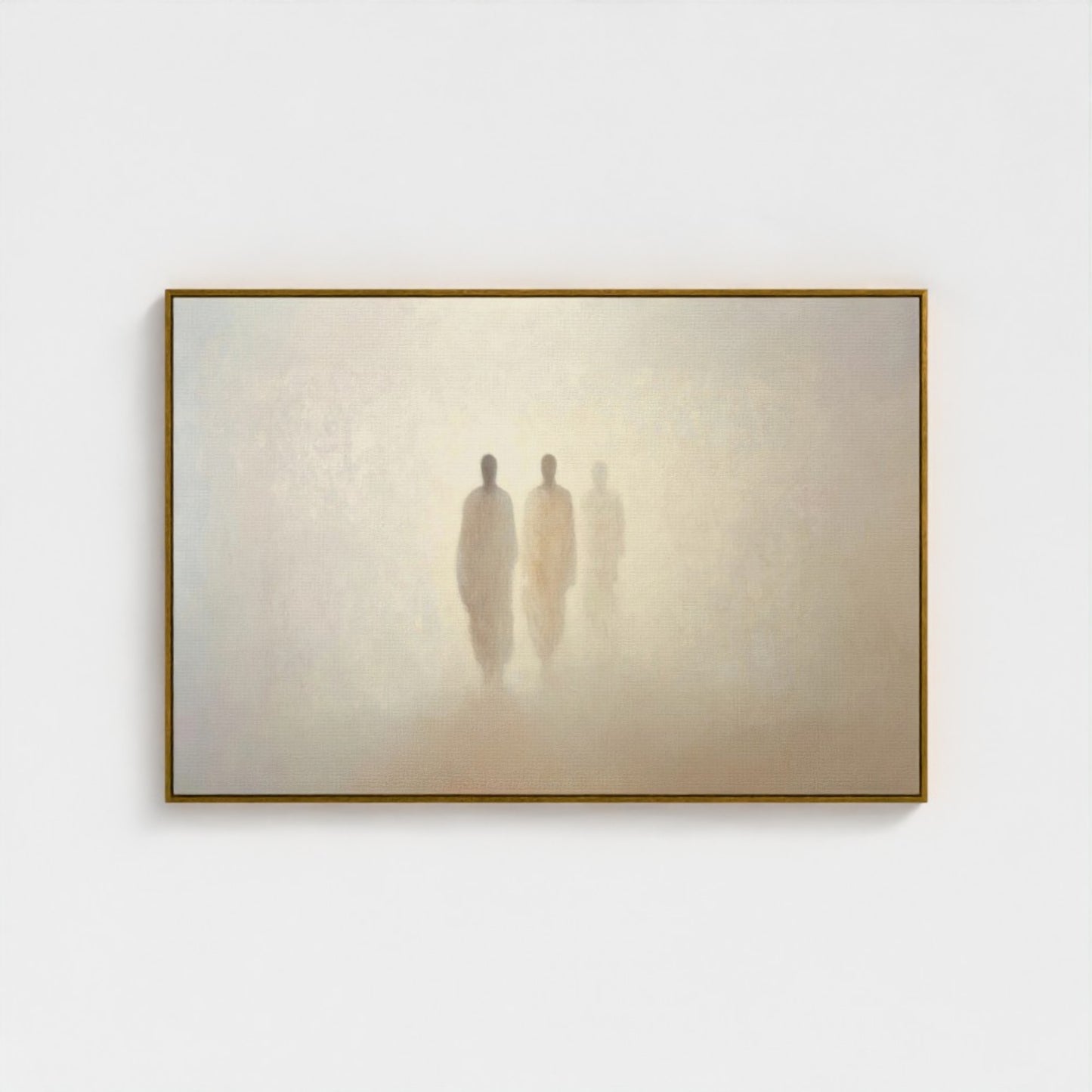 Road to Emmaus  - Minimalist Abstract - Float Frame Canvas