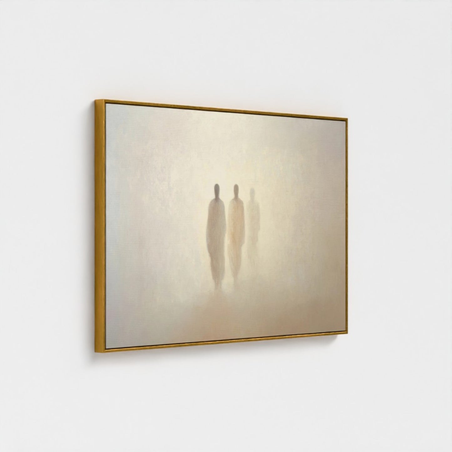 Road to Emmaus  - Minimalist Abstract - Float Frame Canvas
