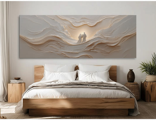 La Sagrada Familia Abstracta - Lienzo Estirado