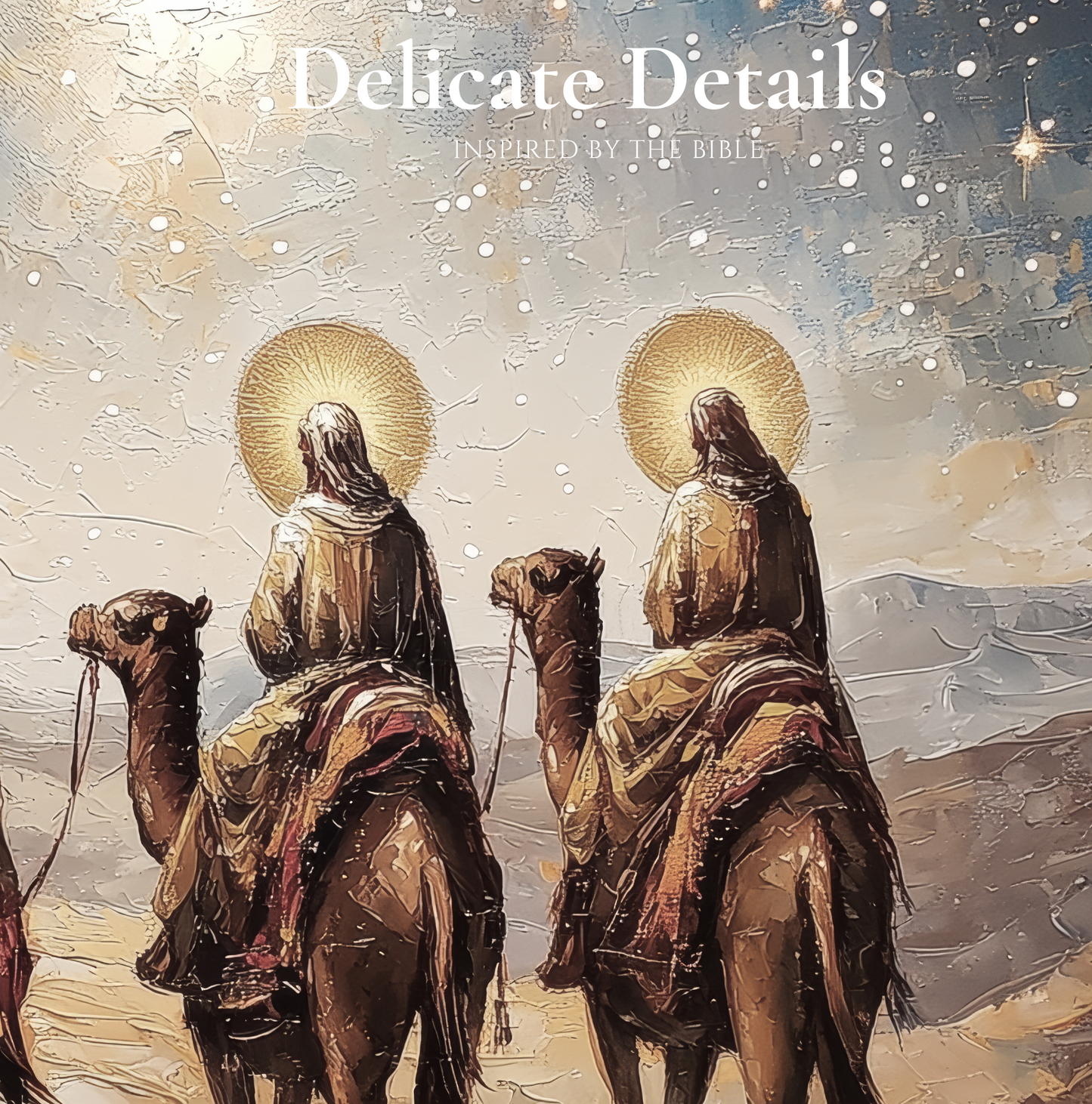 Natividad de los Reyes Magos - Lienzo estirado