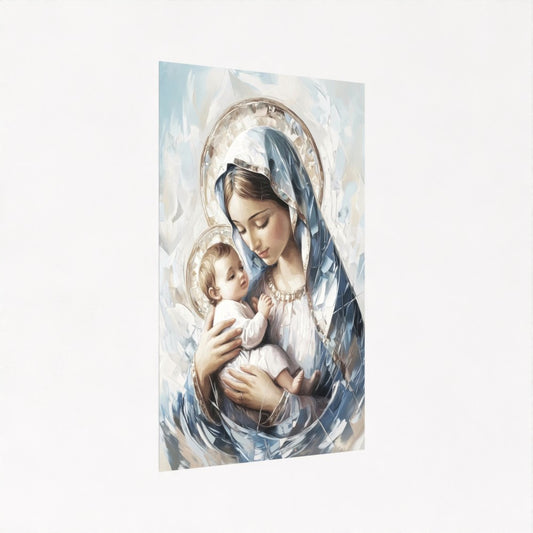 Virgen María y el Niño Jesús - Impresión