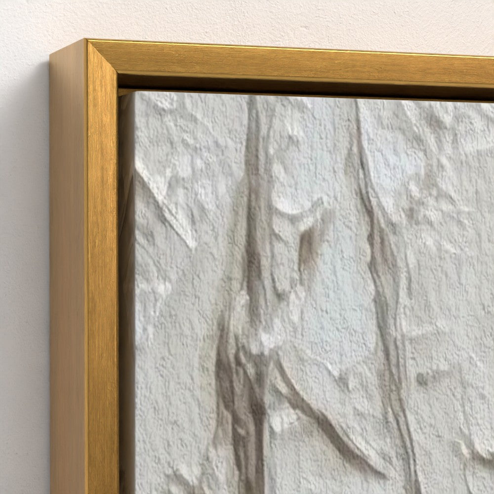 Caminar en gracia - Lienzo con marco flotante